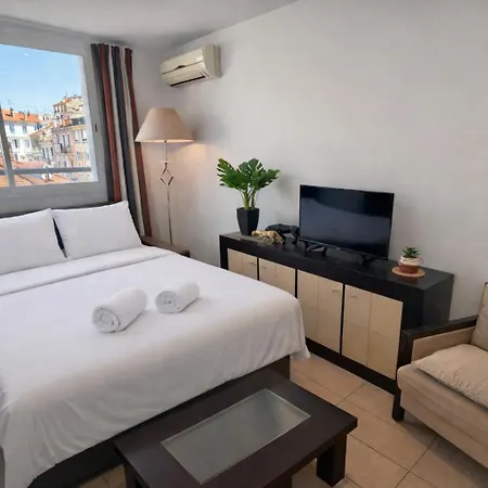 T2 Confort & Parking Prive Cannes Centre 4 Pers